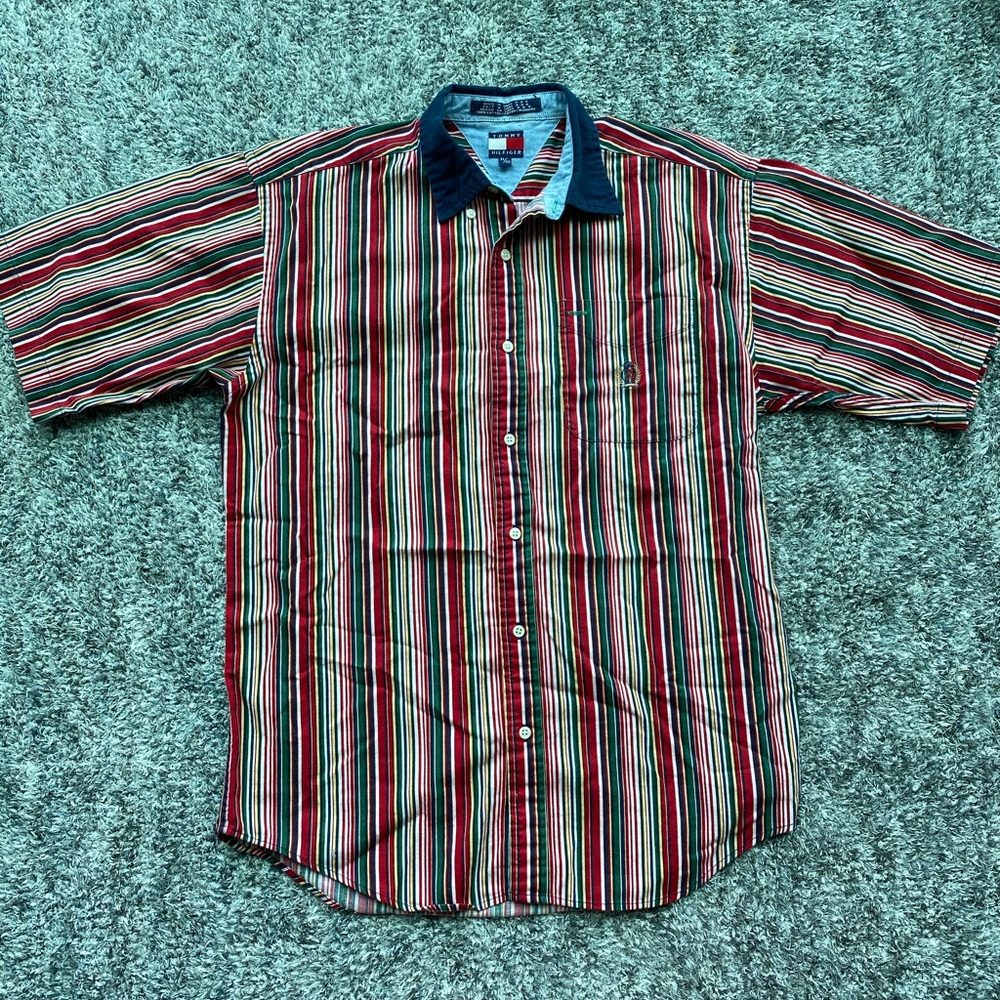 Tommy Hilfiger Striped Button-up Shirt